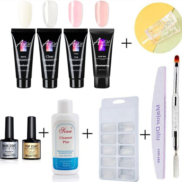 set nail builder gel soak off uv arcryl quick building finger extension camouflage for nail art set, Red;pink
set nail builder gel soak off uv arcryl quick building finger extension camouflage for nail art set, Red;pink