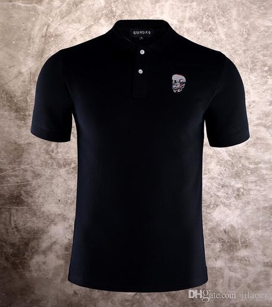 men with short-sleeved t-shirts business summer trend plat lapels short-sleeved polo shirts men's solid color t-shirts#1112, White;black
men with short-sleeved t-shirts business summer trend plat lapels short-sleeved polo shirts men's solid color t-shirts#1112, White;black