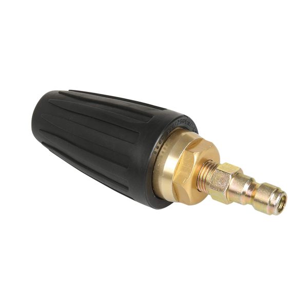 universal pressure washer turbo nozzle for high pressure outlet fitting rotary 3.0 orifice 1/4 inch quick-connect plug spray fla
universal pressure washer turbo nozzle for high pressure outlet fitting rotary 3.0 orifice 1/4 inch quick-connect plug spray fla