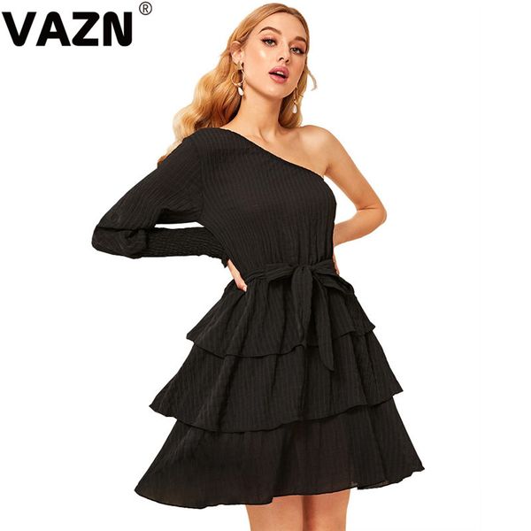 vazn asl6159 new novelty upmarket classic black party full sleeve high waist full sleeve one off shoulder georgette women cake mini, Black;pink
vazn asl6159 new novelty upmarket classic black party full sleeve high waist full sleeve one off shoulder georgette women cake mini, Black;pink