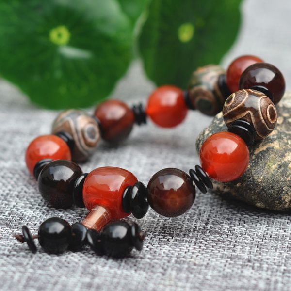 drop shipping natural agate chalcedony bracelets eyes dzi beads gift for men women fine jade stone jewerly, Golden;silver
drop shipping natural agate chalcedony bracelets eyes dzi beads gift for men women fine jade stone jewerly, Golden;silver