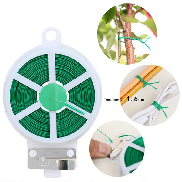 20m 30m 50m garden plant ties with cutter plastic garden twist tie to fix plant tie cables
20m 30m 50m garden plant ties with cutter plastic garden twist tie to fix plant tie cables