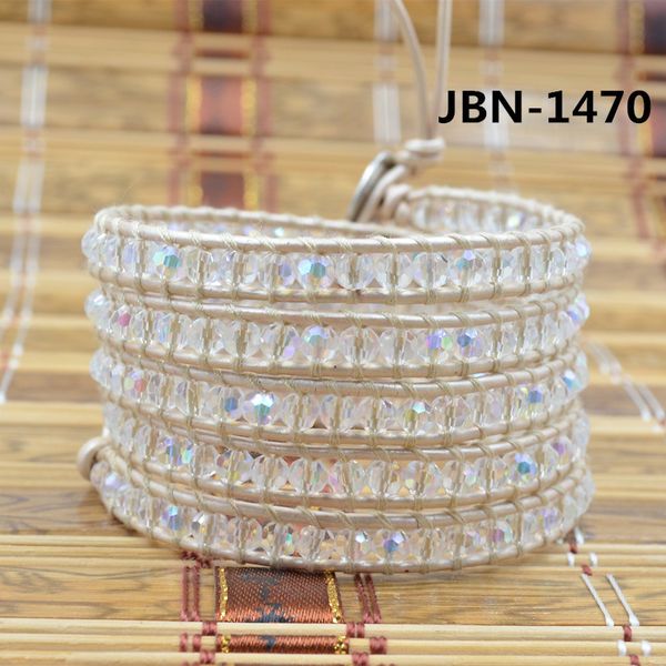 white ab crystal beads beaded multilayer wrap bracelet charm party jewelry gift, Black
white ab crystal beads beaded multilayer wrap bracelet charm party jewelry gift, Black