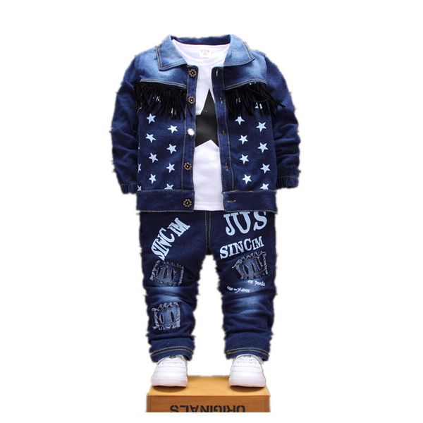 children cotton clothing sets autumn sport suit baby boys clothes slong sleeve set costume for kids jacket+tshirt+jeans, White
children cotton clothing sets autumn sport suit baby boys clothes slong sleeve set costume for kids jacket+tshirt+jeans, White