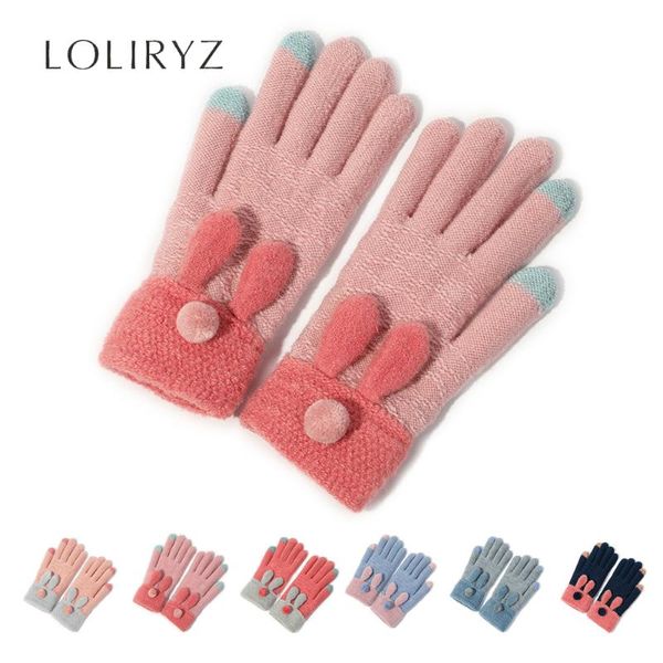 loliryz fashion winter women gloves lovely knitted touch screen warm mittens girls elegant glove for lady girl xec012, Blue;gray
loliryz fashion winter women gloves lovely knitted touch screen warm mittens girls elegant glove for lady girl xec012, Blue;gray