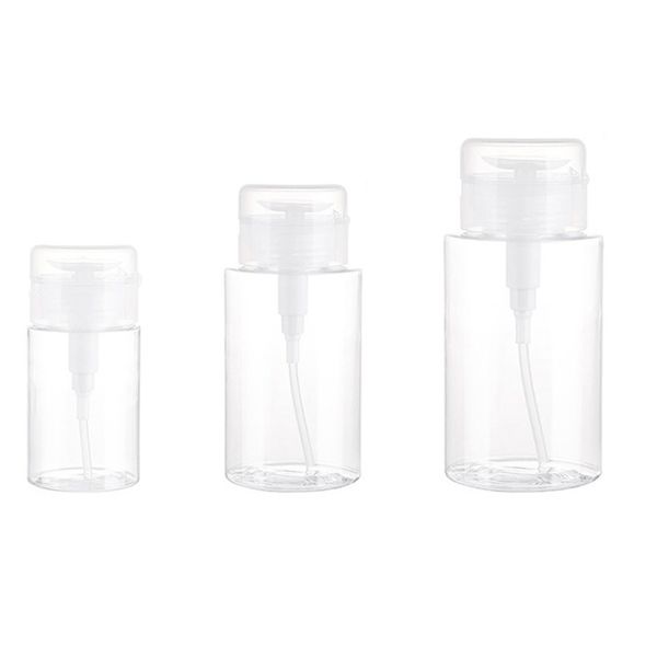 storage bottles & jars 100ml/150ml/200ml transparent empty pump dispenser, makeup travel press pumping dispenser refillable bottles, 3pcs/se
storage bottles & jars 100ml/150ml/200ml transparent empty pump dispenser, makeup travel press pumping dispenser refillable bottles, 3pcs/se