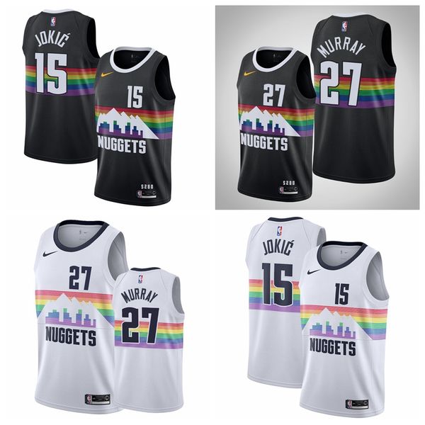 men youth denvernuggets 15nikola jokic 27jamal murray black swingman basketball jersey white city 2019/20 edition, Black;red
men youth denvernuggets 15nikola jokic 27jamal murray black swingman basketball jersey white city 2019/20 edition, Black;red