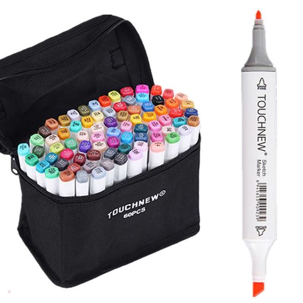 gift sets 60 color set touch 6 sketch children painting highlighter underlining alcohol based marker pens
gift sets 60 color set touch 6 sketch children painting highlighter underlining alcohol based marker pens