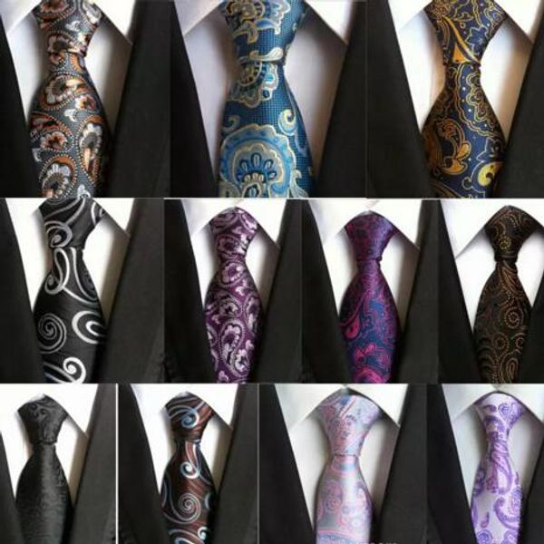 moq ties necktie paisley tie classic ties men's fashion mens jacquard 100 neck floral business dots wedding than striped colors more 10, White;black
moq ties necktie paisley tie classic ties men's fashion mens jacquard 100 neck floral business dots wedding than striped colors more 10, White;black