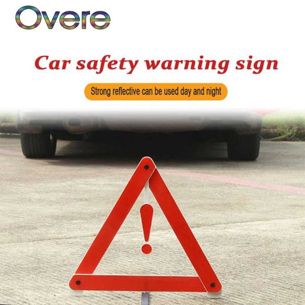 

overe 1set car reflective triangle sign warning board for e60 e36 e46 e90 e39 e30 f30 f10 f20 x5 e53 e70 e87 e34 e92 m