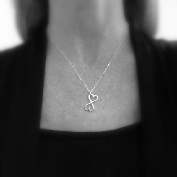 outline open two love heart infinite infinity pendant necklace geometric wire wrapped vertical 2 double hearts necklaces for women, Silver
outline open two love heart infinite infinity pendant necklace geometric wire wrapped vertical 2 double hearts necklaces for women, Silver