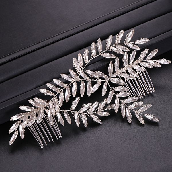 silver gold tiara hair combs crystal with two combs handmade rhinestone head bands for bride women wedding hair accessories, Golden;white
silver gold tiara hair combs crystal with two combs handmade rhinestone head bands for bride women wedding hair accessories, Golden;white