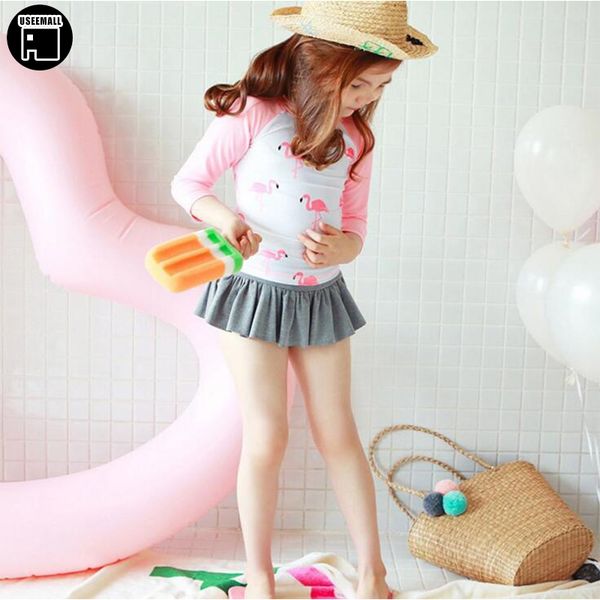 useemall flamingo baby girls swimwear 2-10y new kids two pieces swimsuits girl long sleeve bathing suits cute swimming clothes
useemall flamingo baby girls swimwear 2-10y new kids two pieces swimsuits girl long sleeve bathing suits cute swimming clothes
