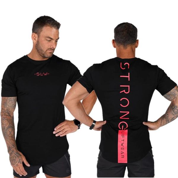 men 's cotton short -sleeved t -shirt slim black t-shirt men 's gyms t -shirt summer new fashion casual clothing size m-2xl, White;black
men 's cotton short -sleeved t -shirt slim black t-shirt men 's gyms t -shirt summer new fashion casual clothing size m-2xl, White;black