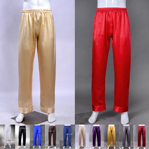 men's 16 momme 100% mulberry silk lounge pants pyjama trousers pajama bottoms sleepwear nightwear elastic waist all sizes, Black
men's 16 momme 100% mulberry silk lounge pants pyjama trousers pajama bottoms sleepwear nightwear elastic waist all sizes, Black