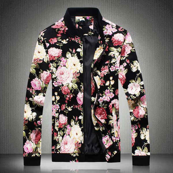 men's jackets casual for men fashion coat slim male flower large size personality fit stand collar classic brand, Black;brown
men's jackets casual for men fashion coat slim male flower large size personality fit stand collar classic brand, Black;brown
