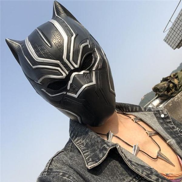 black panther masks cosplay costume marvel superhero movie full mask helmet kids masquerade party props
black panther masks cosplay costume marvel superhero movie full mask helmet kids masquerade party props