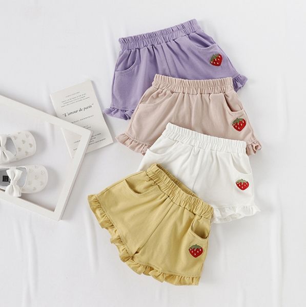 baby girls shorts strawberry embroidered girl short pants ruffled kids trousers summer kids clothing 4 colors optional dhw3074, Black
baby girls shorts strawberry embroidered girl short pants ruffled kids trousers summer kids clothing 4 colors optional dhw3074, Black