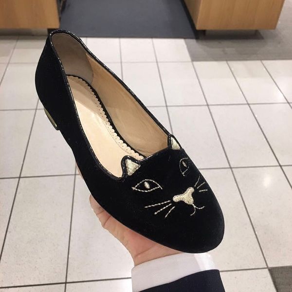 women sweet shoes round toe flats slip on loafers casual shoes cute cat flat female comfortable, Black
women sweet shoes round toe flats slip on loafers casual shoes cute cat flat female comfortable, Black