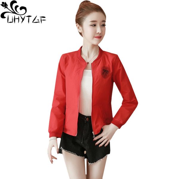 uhytgf fashion embroidered spring coats women soft breathable summer sun protection clothing loose short plus size coat1500, Black;brown
uhytgf fashion embroidered spring coats women soft breathable summer sun protection clothing loose short plus size coat1500, Black;brown