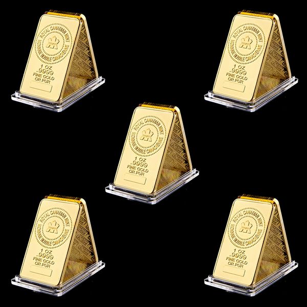 5pcs arts and crafts royal canadian mint 1 oz 9999 gold monnaie gold plated souvenir collection coin
5pcs arts and crafts royal canadian mint 1 oz 9999 gold monnaie gold plated souvenir collection coin
