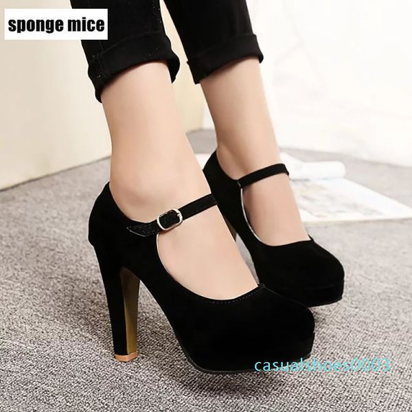 new women ol high heels black pumps 12cm female platform thick with round single shoes suede comfortable work shoes c03
new women ol high heels black pumps 12cm female platform thick with round single shoes suede comfortable work shoes c03