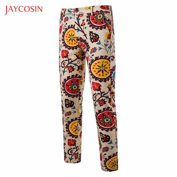 joycosin 2019 men's fashion pants casual multicolor men trousers floral print night club pants straight trousers daily wear, Black
joycosin 2019 men's fashion pants casual multicolor men trousers floral print night club pants straight trousers daily wear, Black