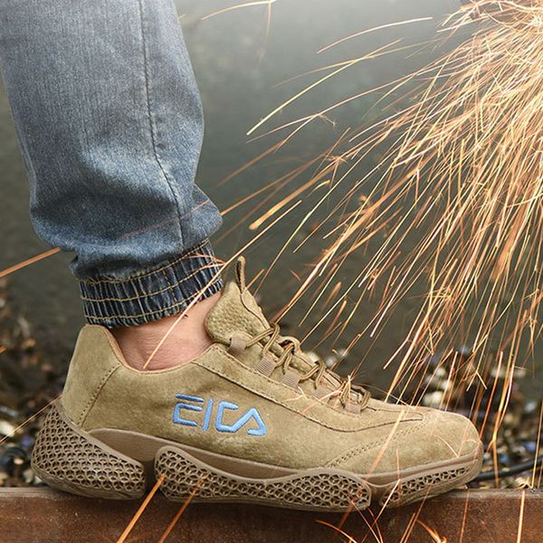 yuxiang work shoes lightweight safety shoes with metal toe puncture-proof safety boots breathable sneakers indestructible shoes, Black;brown
yuxiang work shoes lightweight safety shoes with metal toe puncture-proof safety boots breathable sneakers indestructible shoes, Black;brown