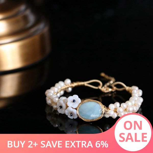 daimi natural pearl shell flower gentle and sweet bangle wrist handmade blue gemstone bracelet bangle designer jewelry for women, Golden;silver
daimi natural pearl shell flower gentle and sweet bangle wrist handmade blue gemstone bracelet bangle designer jewelry for women, Golden;silver