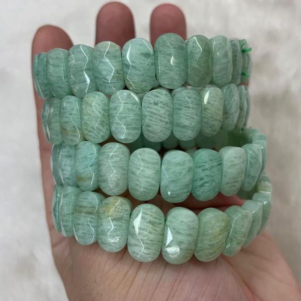 blue amazonite stone beads bracelet natural gem stone jewelry bangle for woman for gift wholesale, Black
blue amazonite stone beads bracelet natural gem stone jewelry bangle for woman for gift wholesale, Black