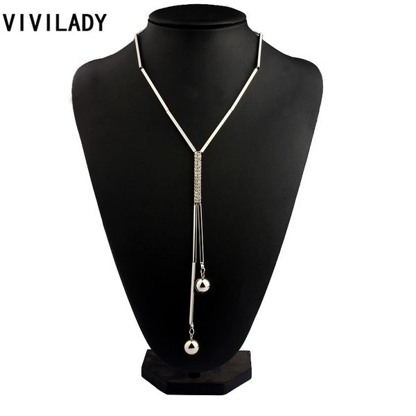 chains vivilady fashion long tassel ball necklaces women office lady rhinestone beads christmas birthday gifts jewelry accessory, Silver
chains vivilady fashion long tassel ball necklaces women office lady rhinestone beads christmas birthday gifts jewelry accessory, Silver