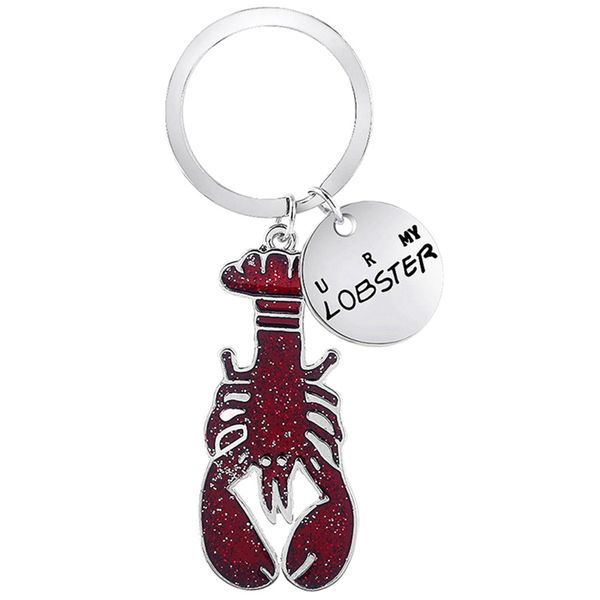 1pcs new style show friends you're my lobster keychain red lobster pendant key chain women men car keyring friend gift, Silver
1pcs new style show friends you're my lobster keychain red lobster pendant key chain women men car keyring friend gift, Silver