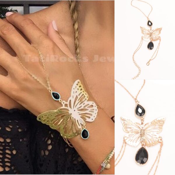 butterfly necklace jewelry link chain butterfly accessories die wu beautiful simple metal butterfly water drop tassel finger brace, Golden;silver
butterfly necklace jewelry link chain butterfly accessories die wu beautiful simple metal butterfly water drop tassel finger brace, Golden;silver