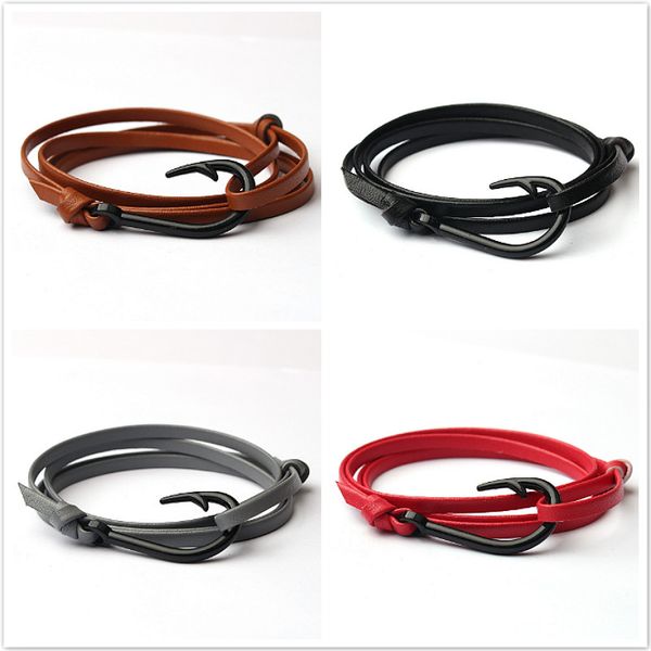 2019 new style european and american-style alloy steel woven leather cord hologram bracelets men's and women's cool fishhook, Golden;silver
2019 new style european and american-style alloy steel woven leather cord hologram bracelets men's and women's cool fishhook, Golden;silver