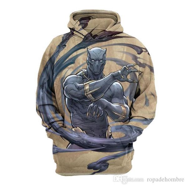 мстители panther 3d печати мужской толстовки мода marvel фильм конструктора толстовка с длинным рукавом с капюшоном одежды, Black
мстители panther 3d печати мужской толстовки мода marvel фильм конструктора толстовка с длинным рукавом с капюшоном одежды, Black