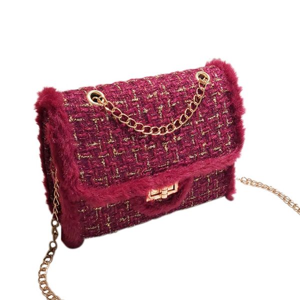 bag shoulder handbags fashion women casual sweet lady furry bags chain handbag wild plush lock messenger 2019 female
bag shoulder handbags fashion women casual sweet lady furry bags chain handbag wild plush lock messenger 2019 female