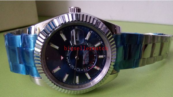 luxury sky dweller steel automatic 42 mm bezel blue dial watch 326934 m326934-0005 mens men's watches original box, Slivery;brown
luxury sky dweller steel automatic 42 mm bezel blue dial watch 326934 m326934-0005 mens men's watches original box, Slivery;brown