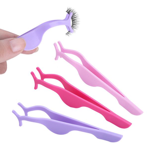 false eyelashes tweezers plastic eyelash curler portable colorful makeup tools #r45
false eyelashes tweezers plastic eyelash curler portable colorful makeup tools #r45