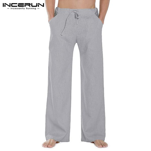 incerun fashion men straight pants drawstring streetwear solid color casual trousers harajuku joggers pantalones hombre s-3xl, Black
incerun fashion men straight pants drawstring streetwear solid color casual trousers harajuku joggers pantalones hombre s-3xl, Black