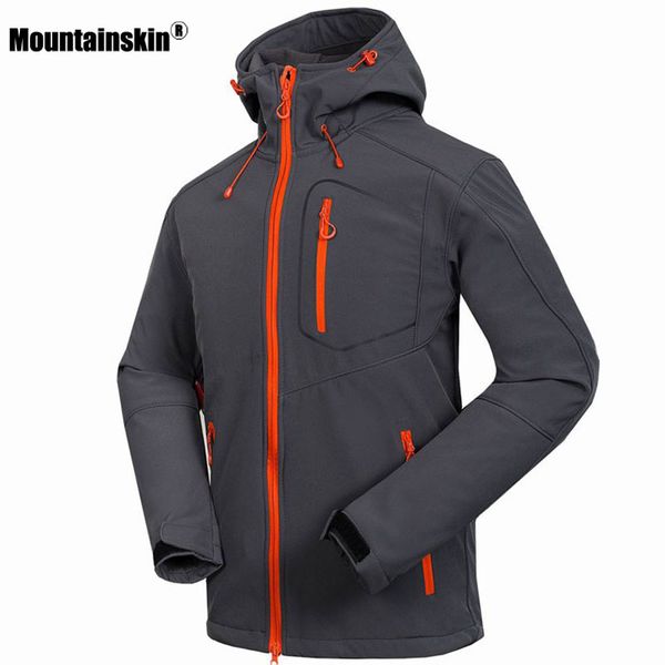 mountainskin men's softshell jacket windser waterproof hiking jackets outdoor thick winter coats trekking camping ski rm033, Blue;black
mountainskin men's softshell jacket windser waterproof hiking jackets outdoor thick winter coats trekking camping ski rm033, Blue;black