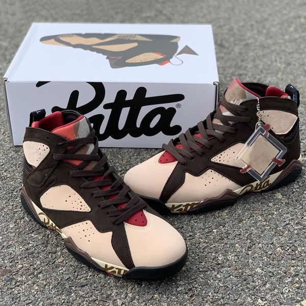 new 7s patta og splicing basketball shoes light khaki brown sports sneakers mens trainers original sports shoes, White;red
new 7s patta og splicing basketball shoes light khaki brown sports sneakers mens trainers original sports shoes, White;red
