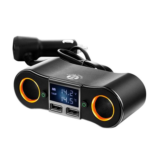 3.5a dual usb charger cigarette lighter adapter socket splitter converter support volmeter display power adapter for car
3.5a dual usb charger cigarette lighter adapter socket splitter converter support volmeter display power adapter for car