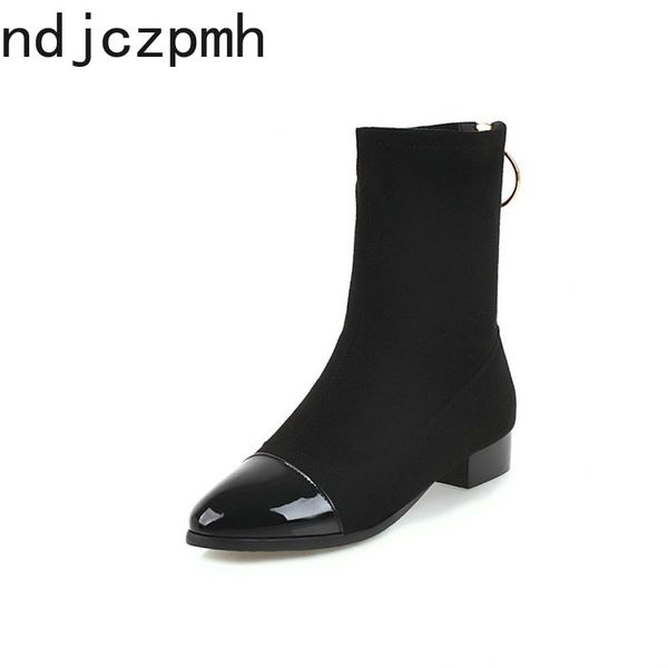 ankle boots winter new fashion pointed zipper plush low-heeled short tube women shoes plus size 34-48 heel height 2.5cm black
ankle boots winter new fashion pointed zipper plush low-heeled short tube women shoes plus size 34-48 heel height 2.5cm black