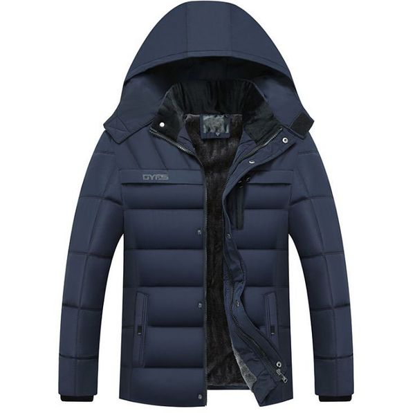 hcbless winter middle-aged men's dad winter new middle-aged men's plus velvet thick down cotton padded jacket, Black
hcbless winter middle-aged men's dad winter new middle-aged men's plus velvet thick down cotton padded jacket, Black