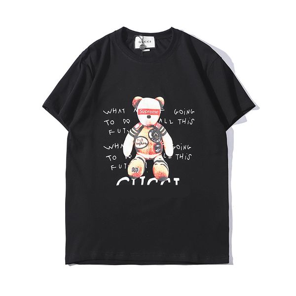 mens t shirt 2019 summer mens clothes letter print short sleeve brand trendy womens & mens shirt, White;black
mens t shirt 2019 summer mens clothes letter print short sleeve brand trendy womens & mens shirt, White;black
