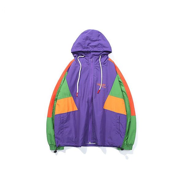 men's jackets washed jacket windbreaker harajuku retro vintage colorful men hip hop hoodie coat streetwear zipper pocket autumn, Black;brown
men's jackets washed jacket windbreaker harajuku retro vintage colorful men hip hop hoodie coat streetwear zipper pocket autumn, Black;brown