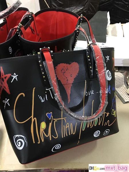 дизайнер сумок мода тотализаторов красный низ качество внутри верхней композит сумки граффити шаблонов натуральной кожи кошелек сумки
дизайнер сумок мода тотализаторов красный низ качество внутри верхней композит сумки граффити шаблонов натуральной кожи кошелек сумки