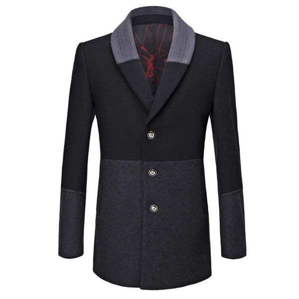 2019 autumn loose wild korean version of the trend winter coat men men's long section wool black /red m-3xl new windbreaker
2019 autumn loose wild korean version of the trend winter coat men men's long section wool black /red m-3xl new windbreaker