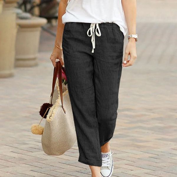 mjartoria loose pants women soft harem pants breathable slim ankle length korean leisure hallen casual trousers, Black;white
mjartoria loose pants women soft harem pants breathable slim ankle length korean leisure hallen casual trousers, Black;white