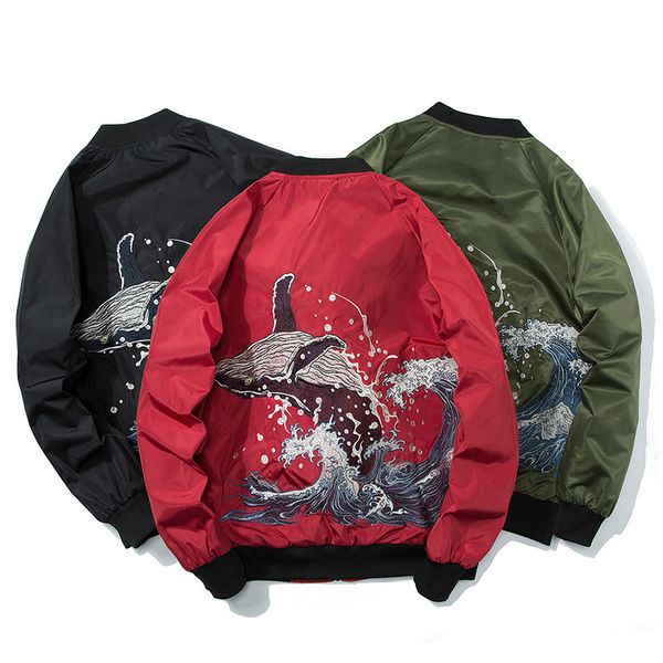 autumn harajuku hiphop ma-1 bomber jacket 3d embroidery streetwear baseball coats pilot embroidered windbreaker, Black;brown
autumn harajuku hiphop ma-1 bomber jacket 3d embroidery streetwear baseball coats pilot embroidered windbreaker, Black;brown
